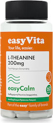 easyVita Easycalm L-θεανίνη 200mg 39.3gr 60 Κάψουλες easyVita Easycalm L-θεανίνη 200mg 39.3gr 60 Κάψουλες