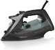 Steam Iron 3050W with Ceramic Soleplate and Continuous Steam Output 40g/min