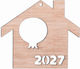 Holzhäuschen 2027 9 x 8 cm Nv275 Nv-25-1000-275
