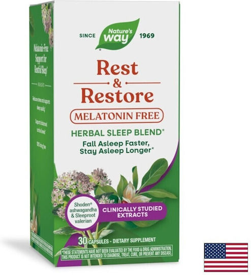 Nature's Way Почивка и Възстановяване 30 Капсули
