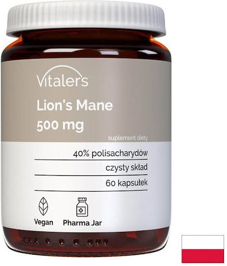 Vitaler's Lion's Mane 500 mg 60 Capsule