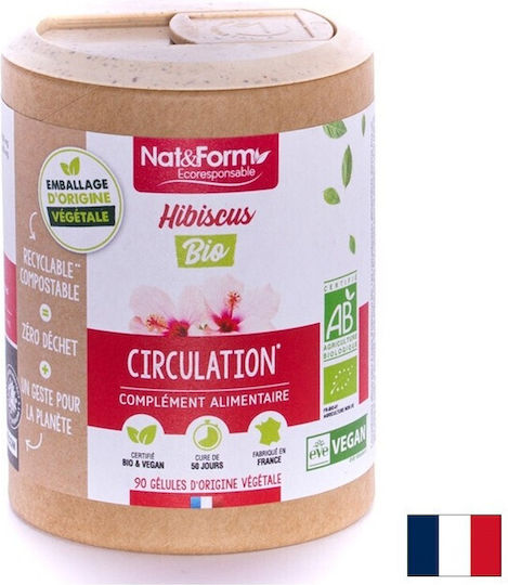 Nat&Form Hibiscus Organic 300 mg 90 Capsule