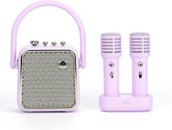Divoom Karaoke-Lautsprecher mit Kabellosen Mikrofonen SongBird-SE Lila Divoom Karaoke-Lautsprecher mit Kabellosen Mikrofonen SongBird-SE Lila