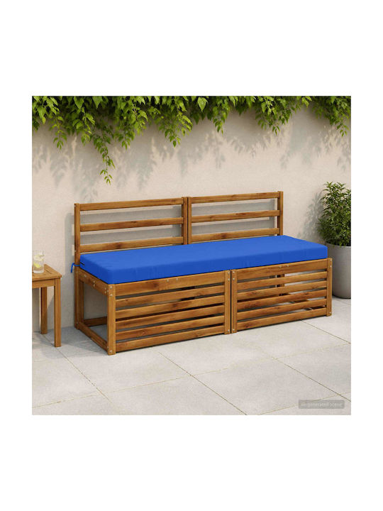vidaXL Soest Garden Bench Cushion Royal Blue 2 ...