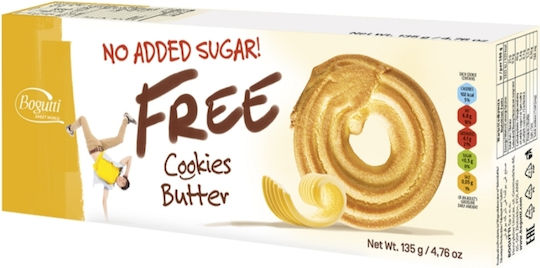 Bogutti Biscuiți Proteici Free Fără Zahăr 135 g