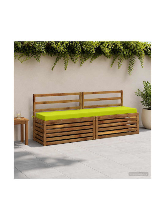 vidaXL Gartenstuhlkissen Soest Grün 2 Stück 40x...