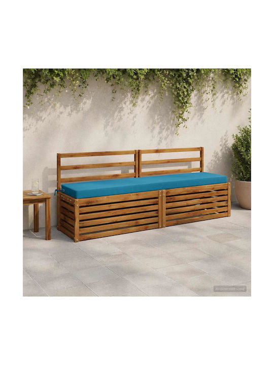 vidaXL Gartenbankkissen Soest Hellblau 2 Stk. 4...