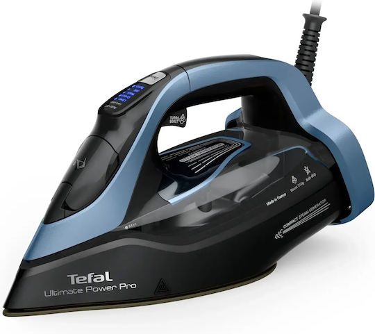 Tefal Ultimate Power Pro Σίδερο Ατμού 3200W με Συνεχόμενη Παροχή Ατμού 85gr/min