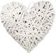 Jk Home Décor Ψαθινη Καρδιά 10x10cm