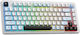 MT501 Wireless 75% Gaming Keyboard with RGB Lighting (International English) White