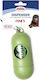 Record Green Plastic Case & 15 pcs Garbage Bags