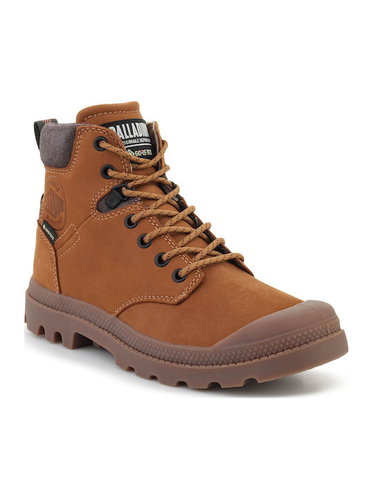 Leather Women's Ankle Boots Mahogany