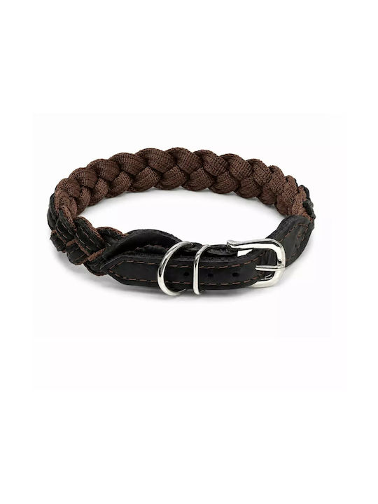 Barryking Terra Плетен Нашийник – Кафяв 30 mm/45 cm