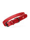 Zolux Classic Leather Dog Collar 30 Cm/14 Mm Burgundy