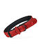 Zolux Leather Dog Collar Comfort 55 Cm/25 Mm Red