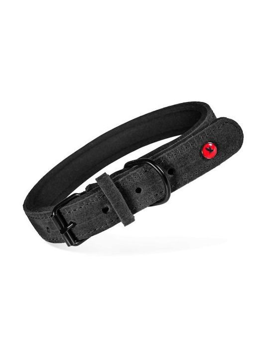 Zolux Zolux Comfort Leather Dog Collar 50 Cm/20 Mm Black