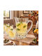 RCR Servierkanne mit Gläsern aus Kristall 1200 ml 7-teilig
