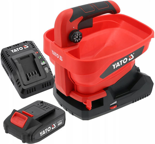 Yato YT-86704 Акумулаторна Сеялка На Колела с Капацитет 3,3 л