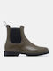 Damen Gummistiefel Khaki