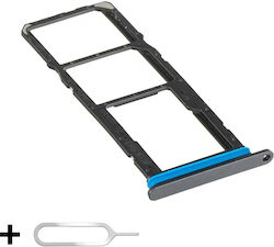 Sim Tray Holder Honor X5c Plus Microsd Card Slot + Sim Key Included Black Midnight Black