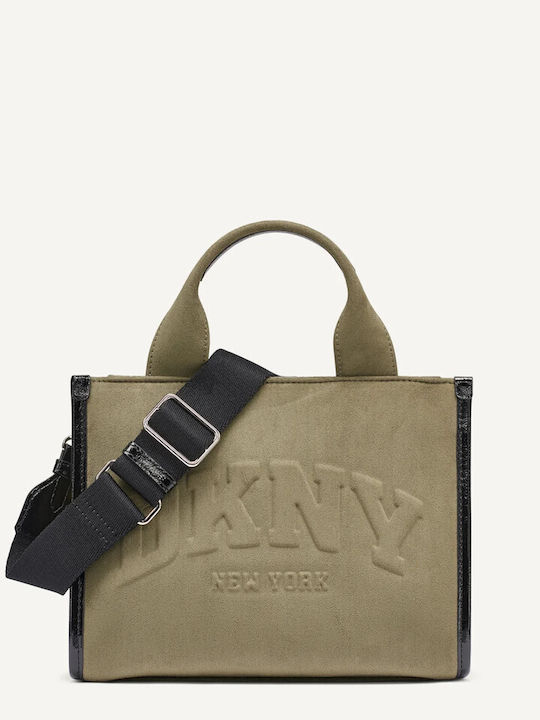 DKNY Hadlee Текстилна Дамска Тоут Чанта Велур DKNY Hadlee Текстилна Дамска Тоут Чанта Велур