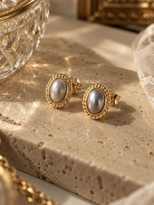 ✨ Vintage Elegance – 14K Gold Pearl Earrings ✨ ✨ Vintage Elegance – 14K Gold Pearl Earrings ✨