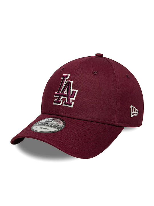 Team Outline 9Forty Losdod Fbgltc 60915823 601 Dark Red