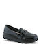 Patent Leather Women's Loafers in Black Color
