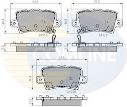 Plăcuțe de Frână Spate Honda Civic 5 uși Cbp31587-421 Plăcuțe de Frână Spate Honda Civic 5 uși Cbp31587-421
