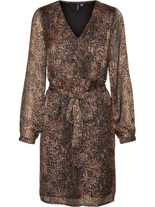 Vero Moda Καλοκαιρινό Φόρεμα Silver Mink