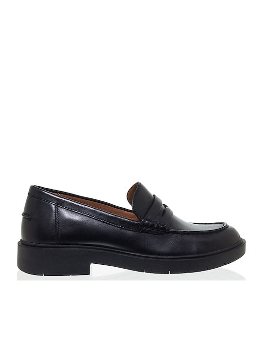 D Spherica Ec1 B Suede Women's Loafers in Black