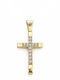 Kontopoulos 18K Gold Cross Without Chain