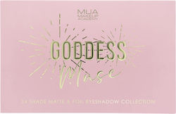 MUA Goddess Muse Matte Pressed Powder Eye Shadow Palette