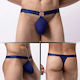 Roza Underwear Men's Sexy Navy Blue String