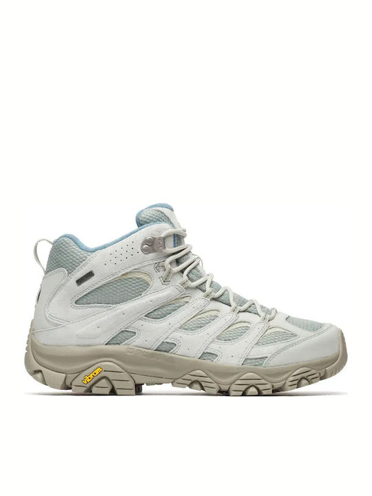 Merrell Bocanci Bărbați de Drumeție Impermeabili cu Membrană Gore-Tex Albi
