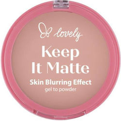 Lovely Keep It Matte Gesichtsgelpuder mit Weichzeichner-Effekt 5905309922396 Lovely Keep It Matte Gesichtsgelpuder mit Weichzeichner-Effekt 5905309922396