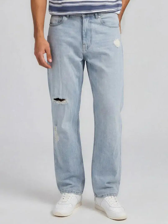 Herrenjeans Regular Straight Fit Blau