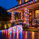 Christmas Tube Light 100 Bulbs 5m IP44