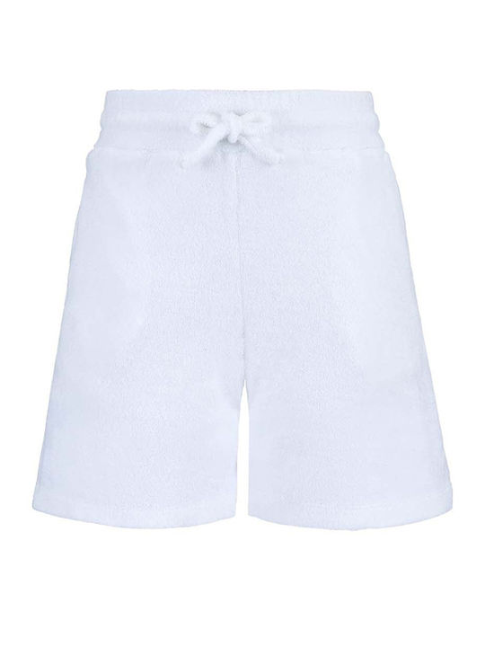 White Pantaloni Scurți/Bermude Tesatura Alb Pentru Copii