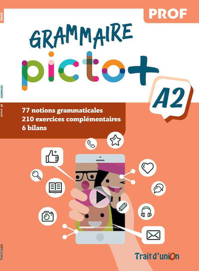 Picto Plus A2 Grammaire Professeur Trait D Union Εξώφυλλο