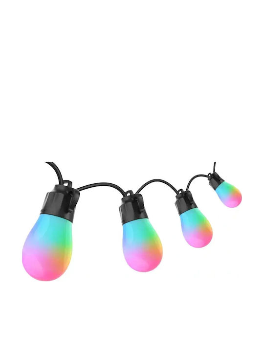 Neewer Waterproof Smart Garland Lights 30m with 15 Lamp Sockets