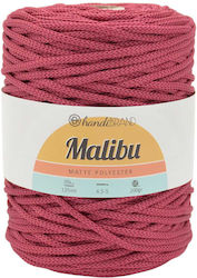 Malibu Kordelgarn 200 g Polyester Kirschrot