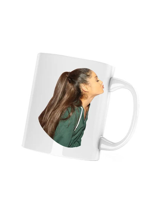 Ariana Cană Ceramică Albă 330ml