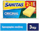 Sanitas Küchenschwamm 3 Stück 1-75465