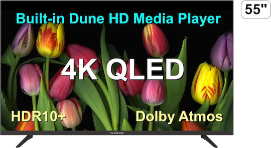 Smart-TV 55" 4K UHD QLED HDR (2026)