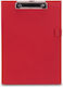 Campo Marzio Conference Clipboard with Clip for A4 Paper Red