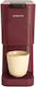 Thera Studio Μηχανή Espresso 1450W Πίεσης 19bar Burgundy