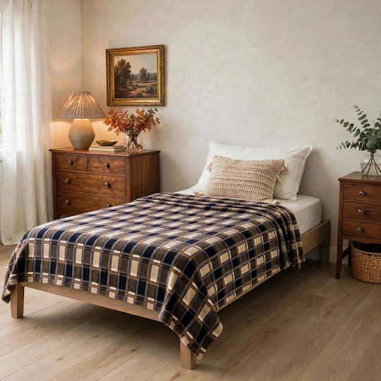 Go Smart Home Single Fleece Blanket 160x220cm Multicoloured