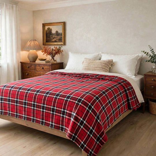 Go Smart Home Double Fleece Blanket 220x240cm Multicolour