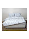 Anna Riska King Size Bed Sheet Set 280x270 cm Grey (2 pcs)